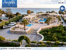 Tablet Screenshot of angeliki-apartments.gr